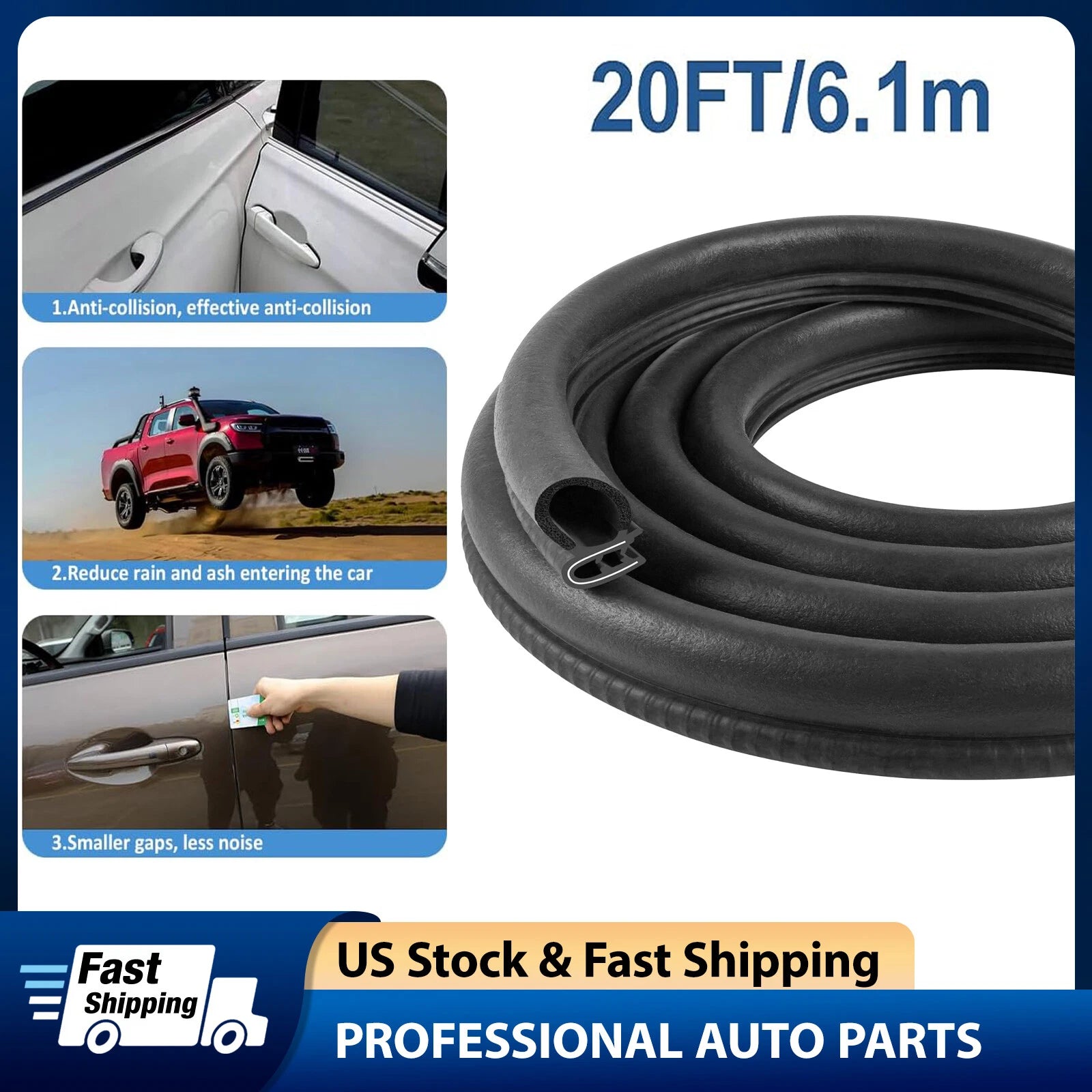 Door Seal Strip for Chevrolet Silverado (1999–2007)