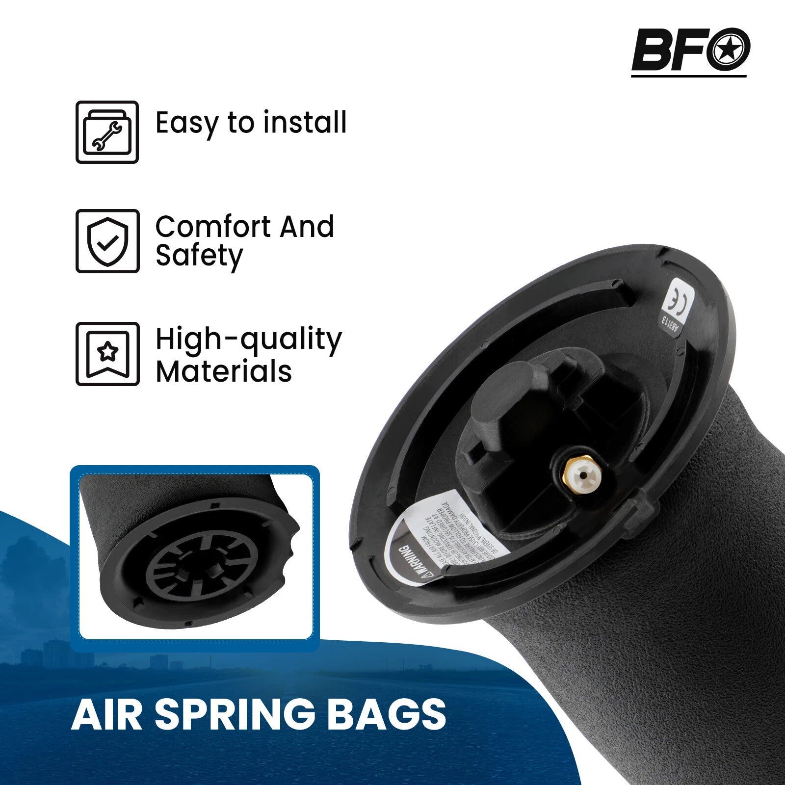 Rear Air Shock Bag for BMW 5 Series (2006-2010)