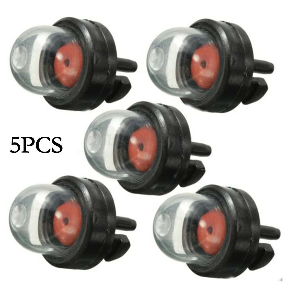 5 Pieces Primer Fuel Bulb Pump Snap In for Small Engine Carburetors