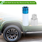 Set of 4 Wheel Lock Lug Nut Anti-Theft Key for Toyota 