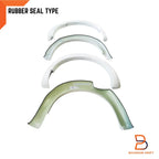 White Fender Flares for Nissan Navara NP300 D23 DX RX (2015-2019)