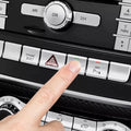 CD Panel Function Switch Cover Trim for Mercedes A Class W176, B Class W246