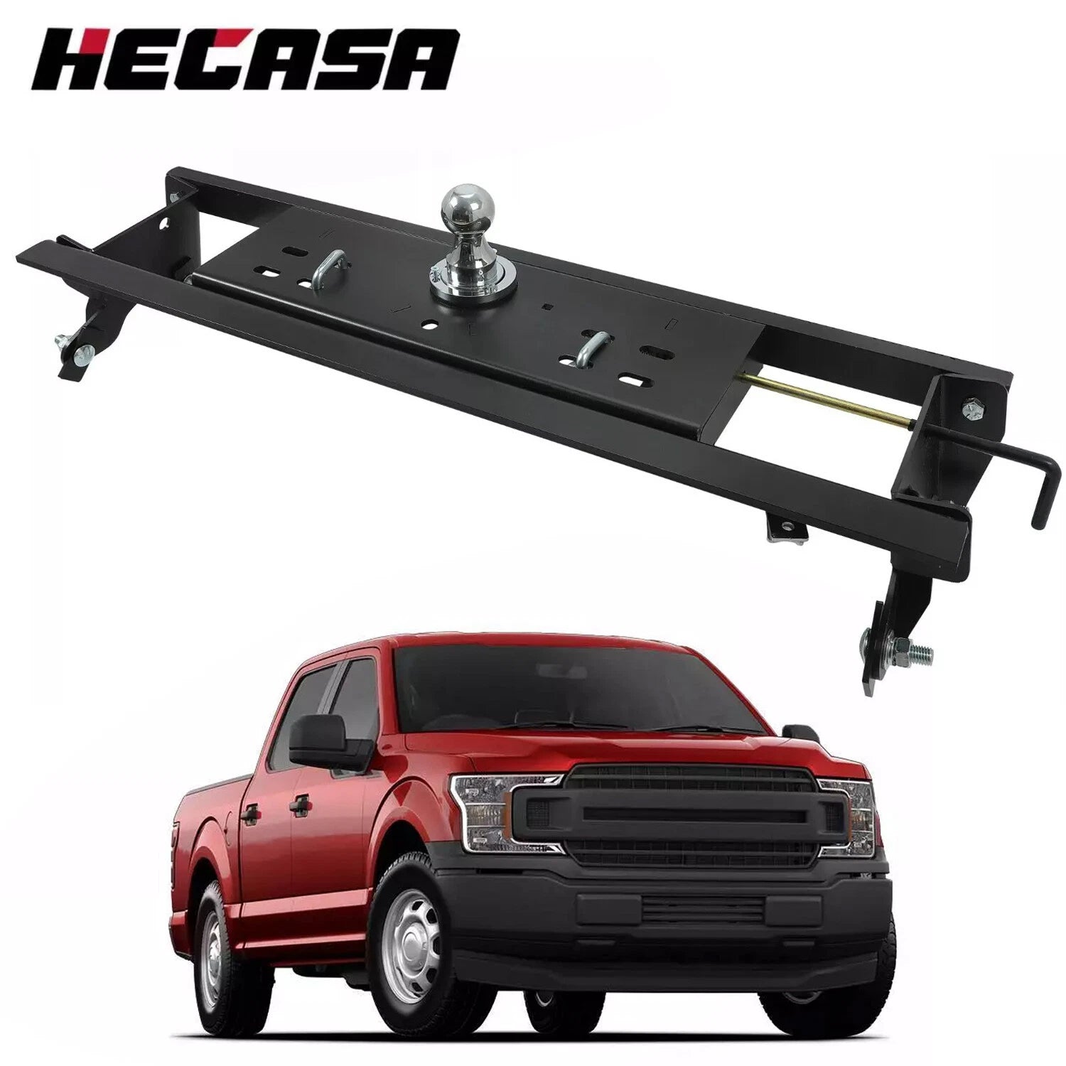 Gooseneck Trailer Hitch Kit for Ford F150 (2015–2020)