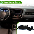 Dashboard Cover Mat for Mitsubishi Outlander 3 PHEV (2013–2021) Black Blue