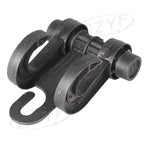 Plastic Seat Hook Hanger for Car - Black (Fits Most Vehicles)