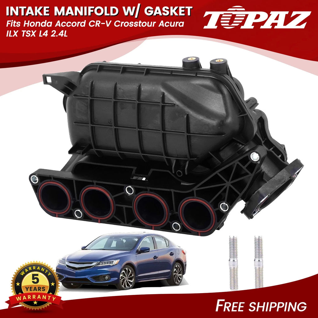 Intake Manifold with Gasket for Honda Accord CR-V Crosstour Acura ILX TSX (2008–2015)