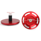 2X CNC Aluminum Frame Plug Cap Red for BMW S1000XR (2015–2020)