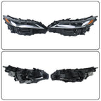 Set of 2 LED Headlights for Lexus RX350 RX350h RX450h RX500 (2023–2025)
