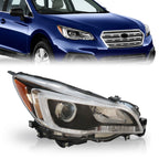 Halogen Headlight for Subaru Legacy Outback (2015–2017) Right Side Black Interior