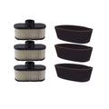 3X Air Filter & Pre Filter Kit for Kawasaki (Replaces 11013-0726)