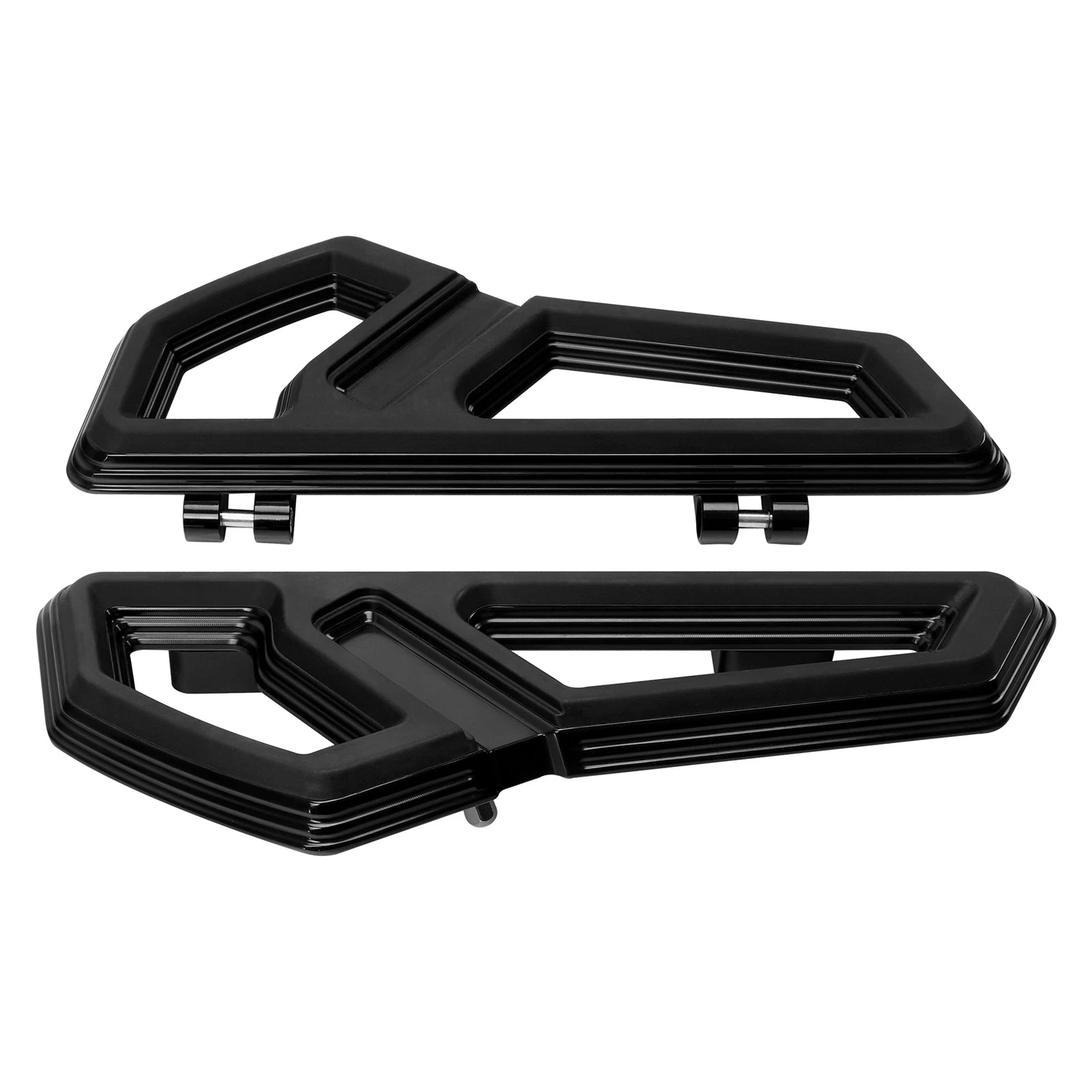Set of 2 Front & Rear Floorboard Footboards for Harley Electra Glide (2000–2026)