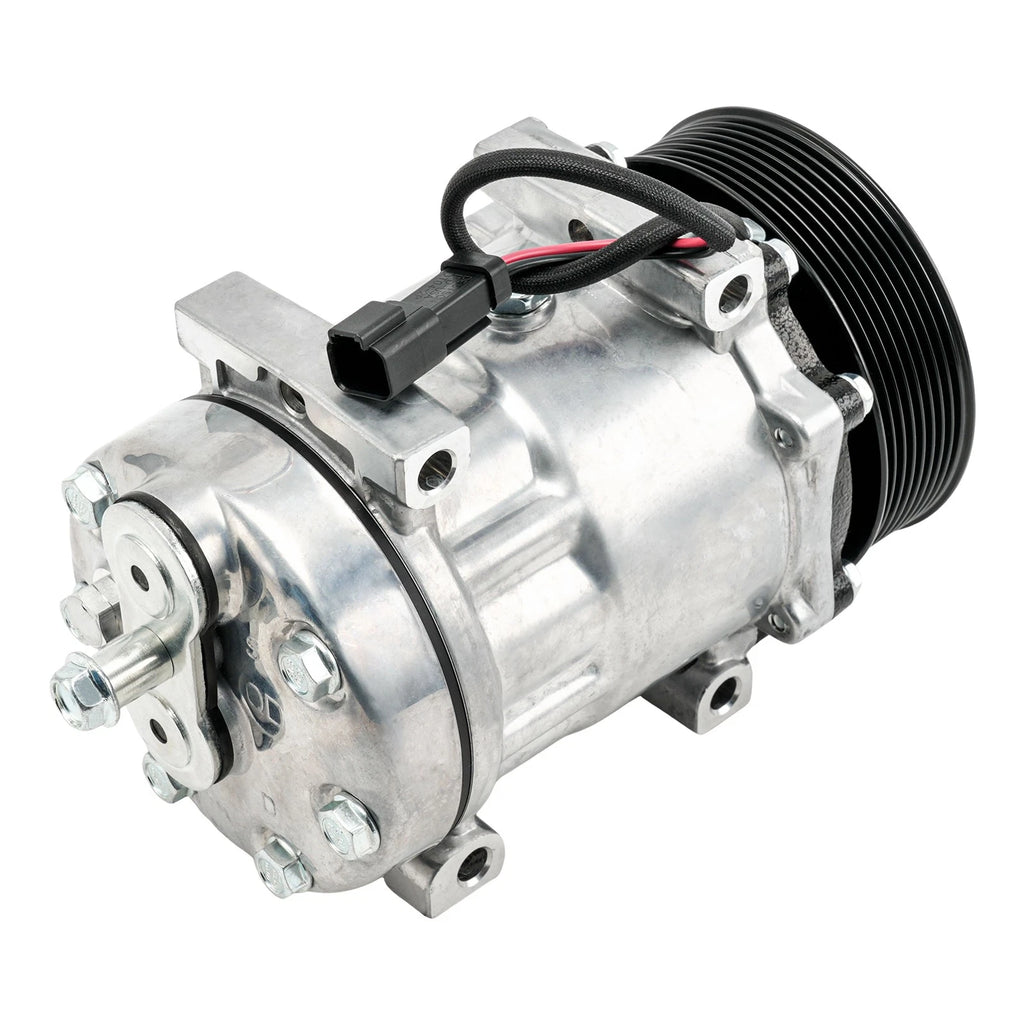AC Compressor w/ Clutch for Dodge Ram 2500 Ram 3500 (1994–2005) L6 5.9L Diesel