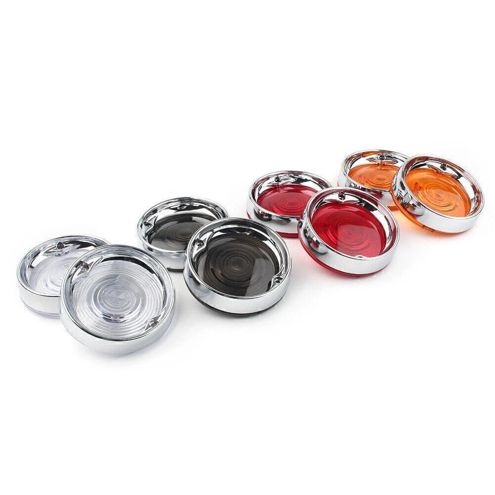 Turn Signal Bezels for Harley Touring Road Glide (Chrome)
