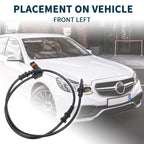 Front Left ABS Wheel Speed Sensor for Mercedes-Benz E350 (2006–2009) A2125400517