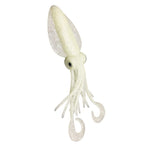 Fishing Soft Lure Twin Tail UV Glow for Saltwater Tuna Cod Sea Bass (12cm, 15cm, 18cm)