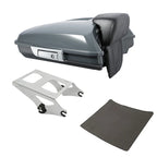 Razor Trunk Backrest Mount for Harley Touring Road Glide (2014–2026) Gunship Gray