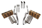 2.5" Dual Exhaust Kit for Ford Mustang (1986–2004) - Borla Pro XS Rear Exit