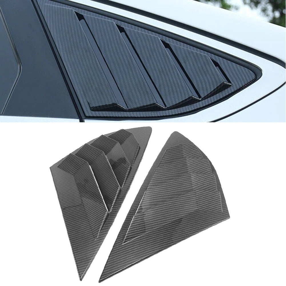 Rear Side Door Glass Louvers Cover for