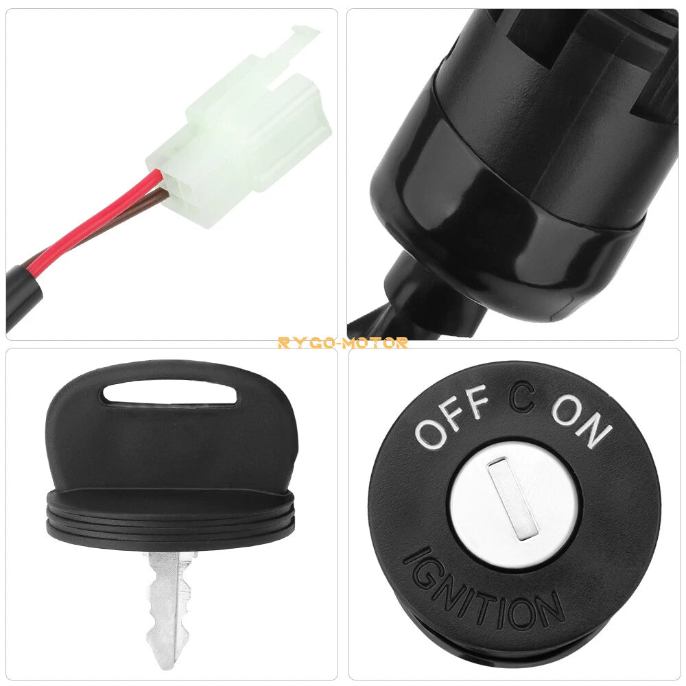 Ignition Switch with 2 Keys for Yamaha YFZ50 (2017–2024) BW4-H2510-10-00