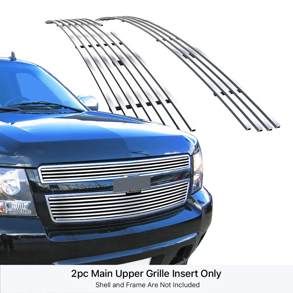 Stainless Chrome Billet Grille for Chevy Avalanche/Suburban/Tahoe (2007-2014)