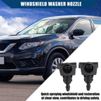 Set of 2 Windshield Washer Nozzles for Nissan (No.28931ZW80A)