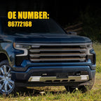 Front Bumper License Plate Holder for Silverado (2022–2023) GM # 86772168 EXV