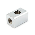 Chrome Headlight Mounting Block for Harley Custom Headlight
