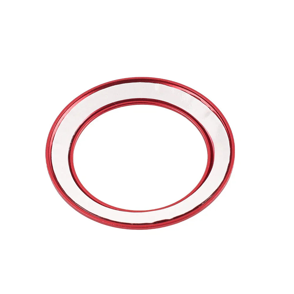 Red Engine Start Stop Button Cover Ring for Lexus NX250 350h 450h (2022-2024)