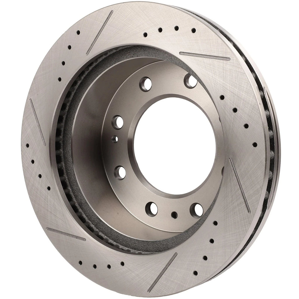 Front Drilled Rotors & Ceramic Pads for GMC Sierra 2500 HD (2011–2019)