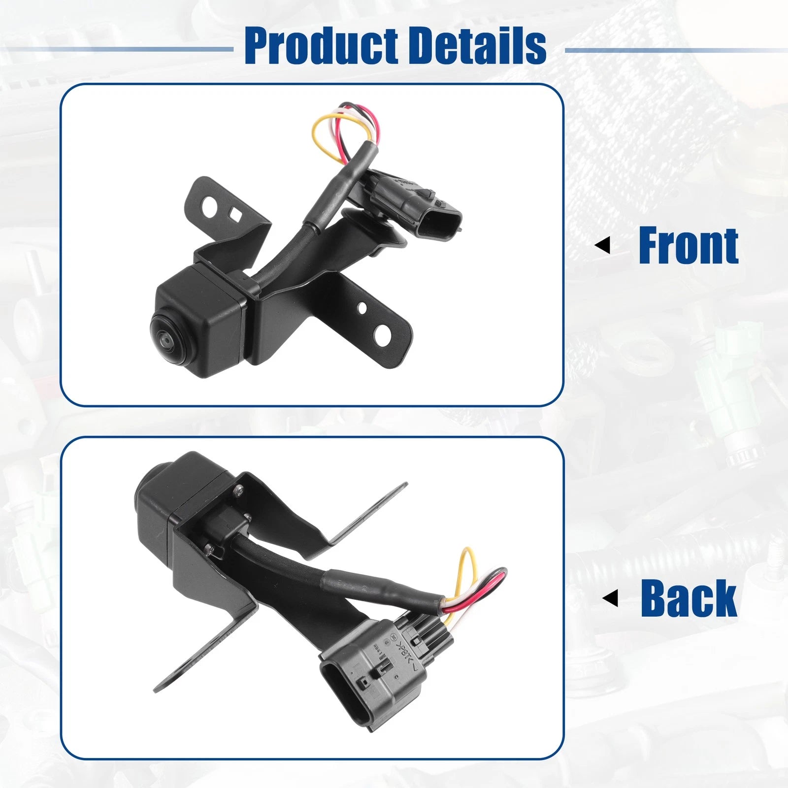 Parking Assist Front View Camera for Mercedes-Benz C 250 (2012–2015)