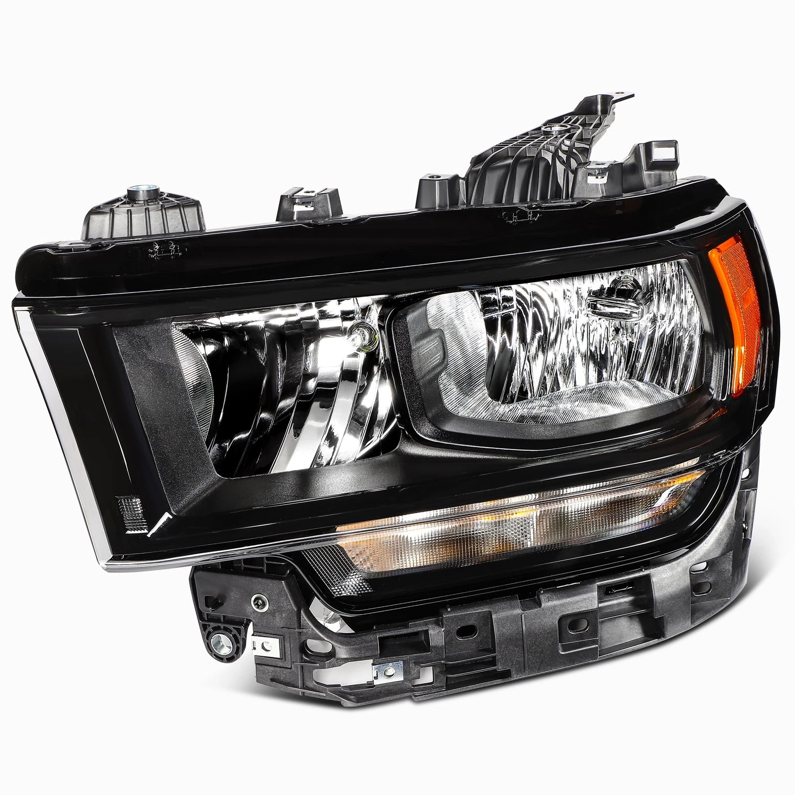 Halogen Headlight Assembly Set for Ram 2500 3500 (2019–2024) Left+Right