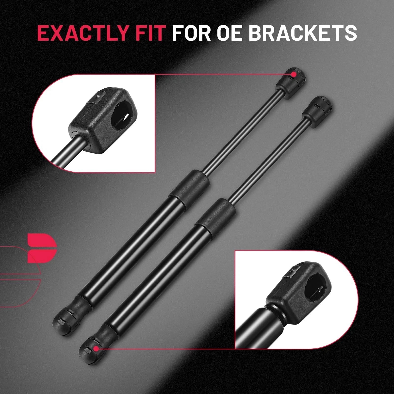 Lift Supports Shock Struts for Universal Tool Box (17.13in, 20Lbs)