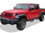 Black Overland Slider Drop Steps for Jeep Gladiator (2020-2026)