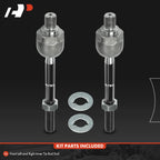 2X Front Inner Tie Rod Ends for Hyundai Sonata (1999–2005) Kia Optima