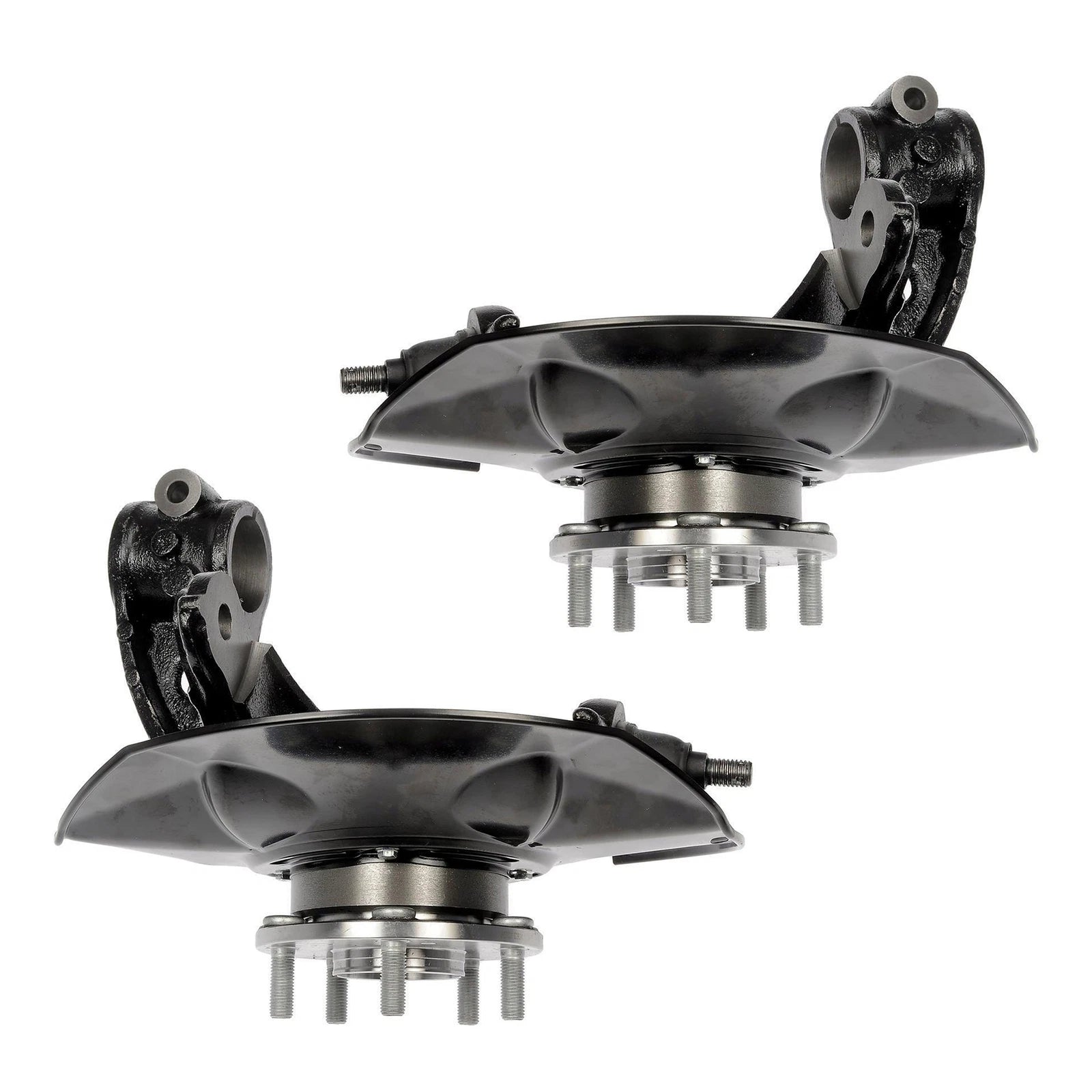 Pair Front Steering Knuckle & Wheel Bearing Hub Assembly for Honda Accord