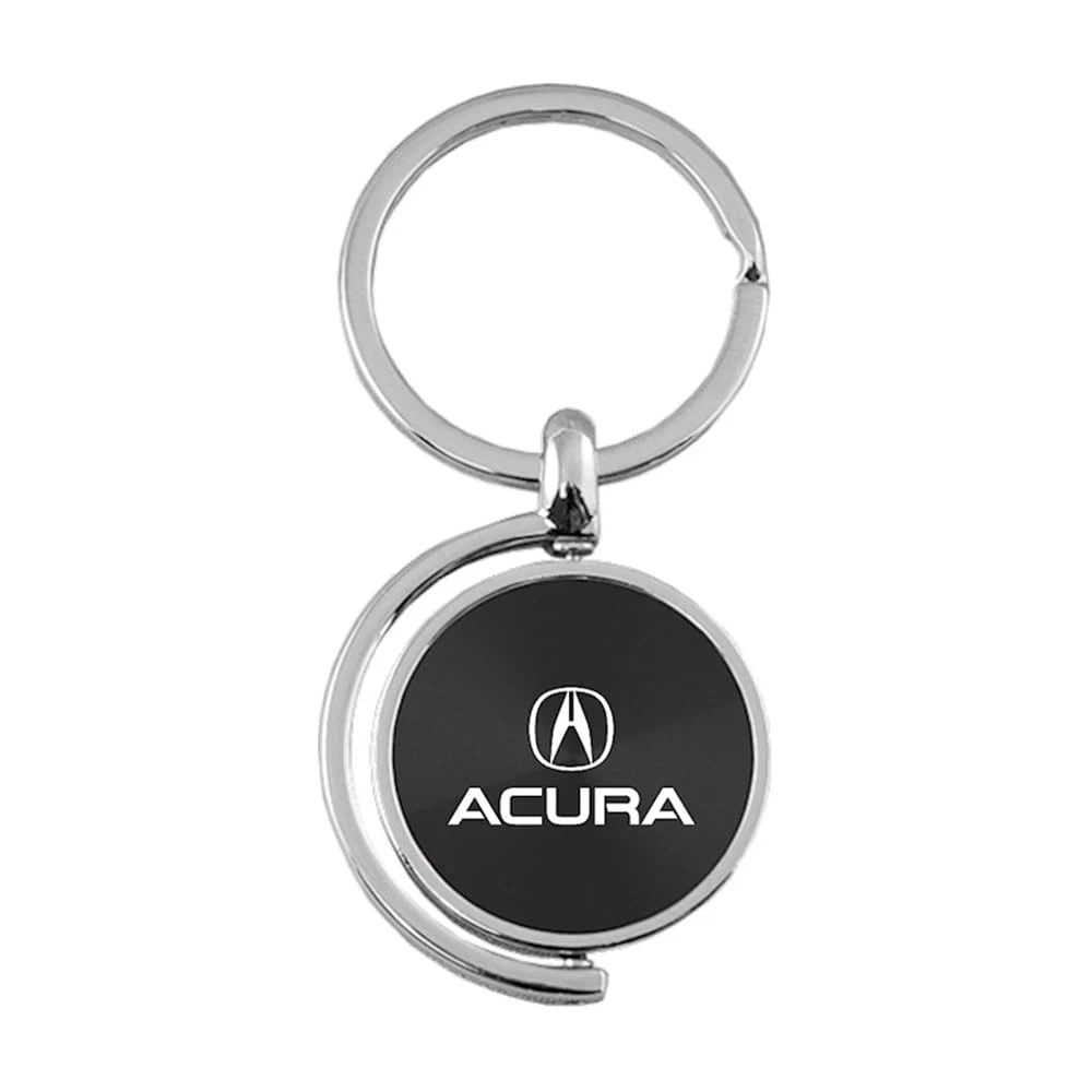 Black Spinner Keychain KC1025.ACU.BLK - Officially Licensed for Acura