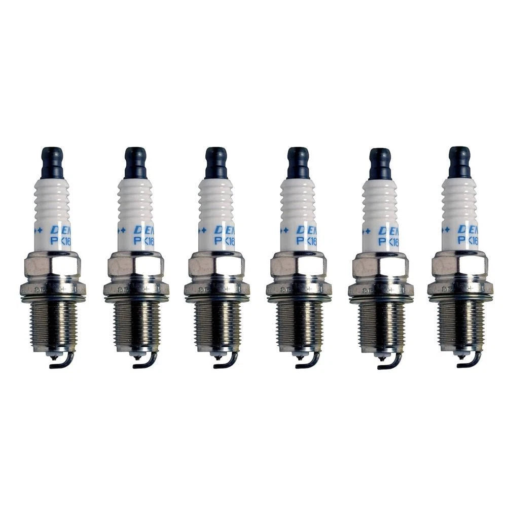 Set of 6 Denso Double Platinum Spark Plugs (Gap 0.044) for