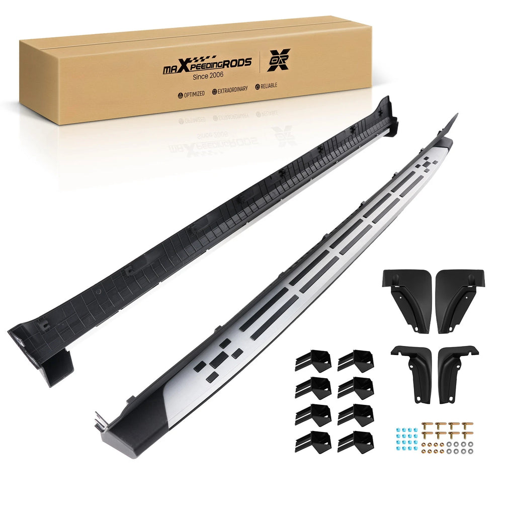 Running Board Nerf Bar for Hyundai Santa Fe (2024–2025) Black Non-Slip