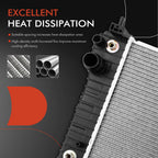 Radiator for Chevrolet Sonic (2012-2019) Aluminum