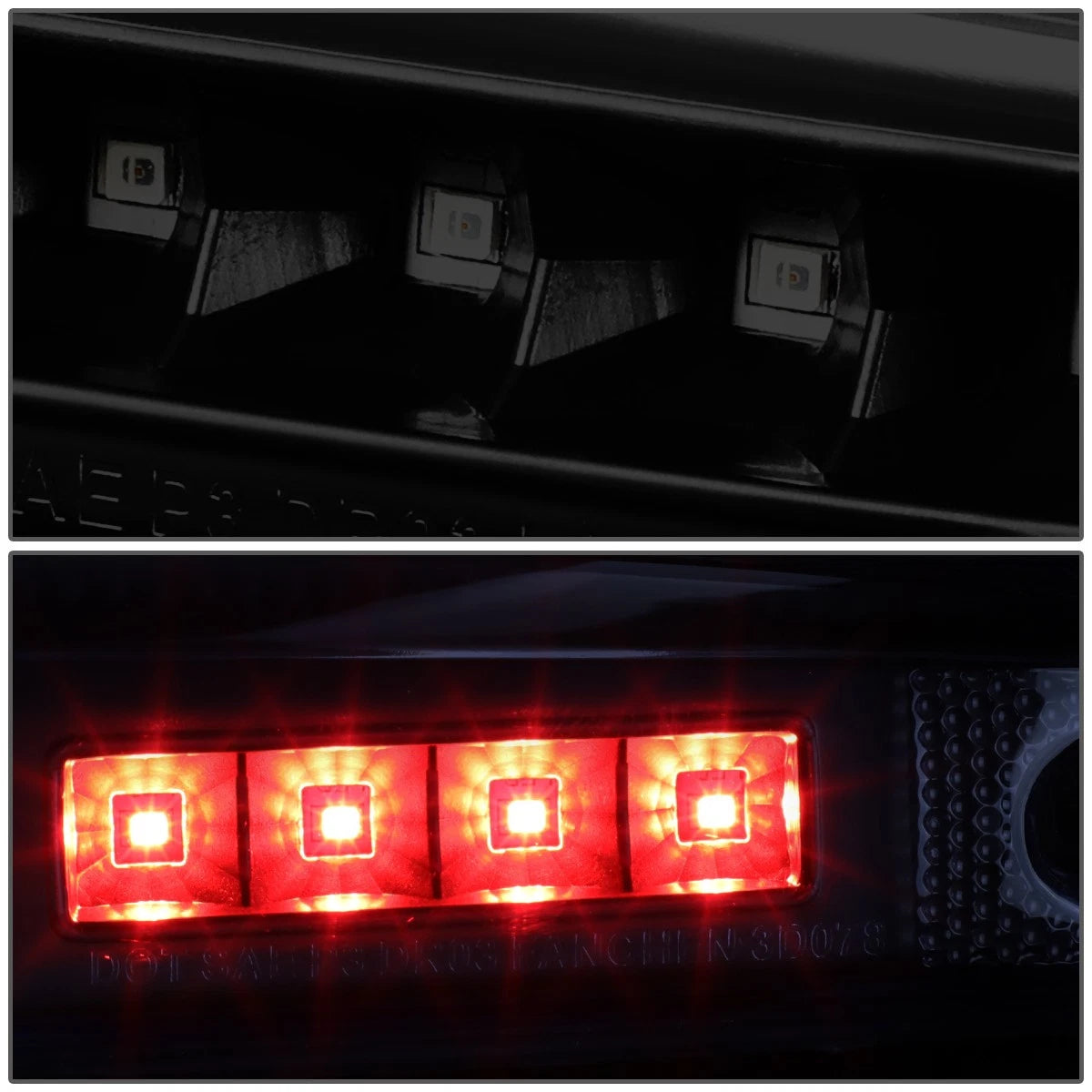 3D LED Rear Center Tailgate Lamp Brake Light for Dodge Ram (2003–2006)