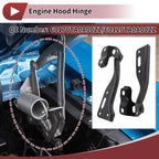 Hood Hinges for Honda Accord, Crosstour (2008–2012) - 60170TA0A00ZZ, 1 Pair