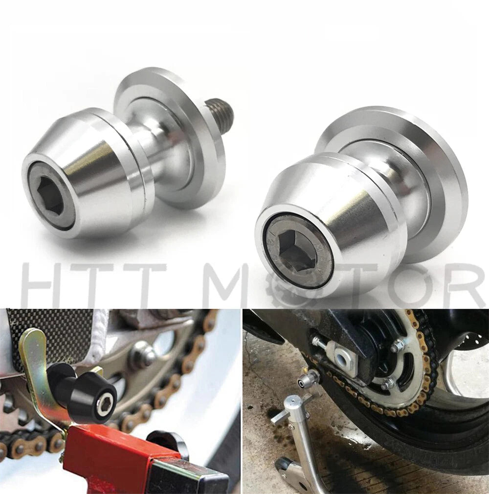 CNC Swingarm Spools Sliders for Universal Motorcycle (10mm)