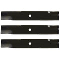Set of 3 Medium Lift Blades for Hustler Z Super Z+ (Fits )