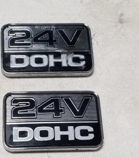 Set of 2 Fender Badge Emblems for Ford Taurus Mercury Sable (1998) 24V DOHC