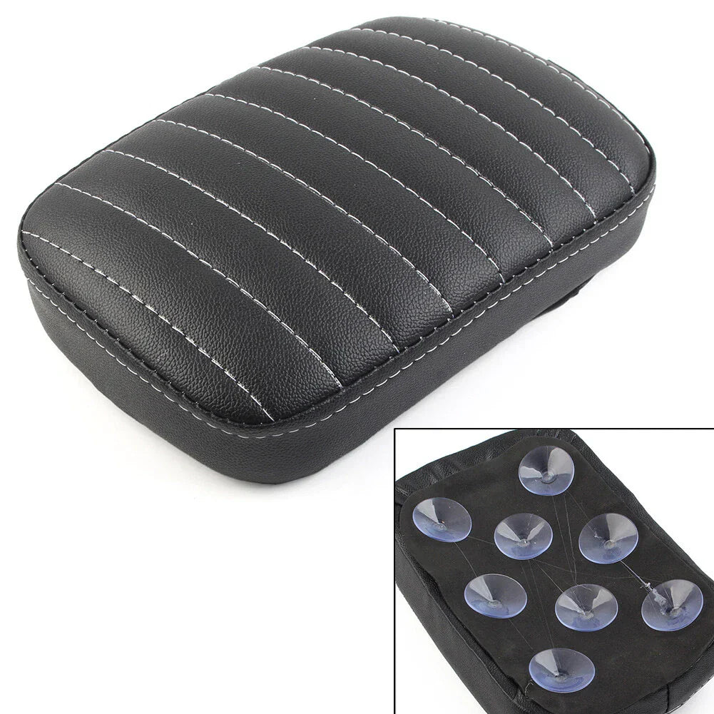 Rear Pillion Pad for Harley Dyna Sportster Bobber (6/8 Suction Cup)