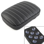 Rear Pillion Pad for Harley Dyna Sportster Bobber (6/8 Suction Cup)