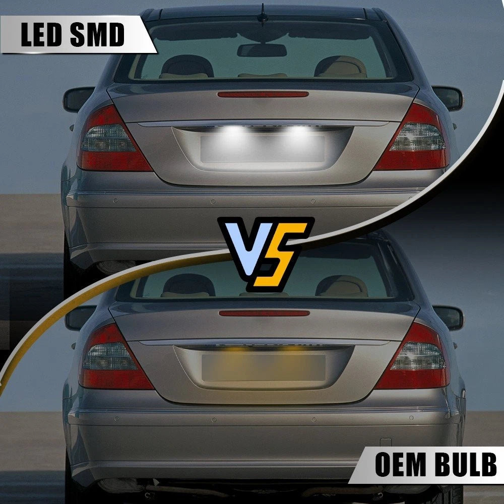 2X License Plate Light for Mercedes Benz CLS-Class C219 (2004–2010) EPY