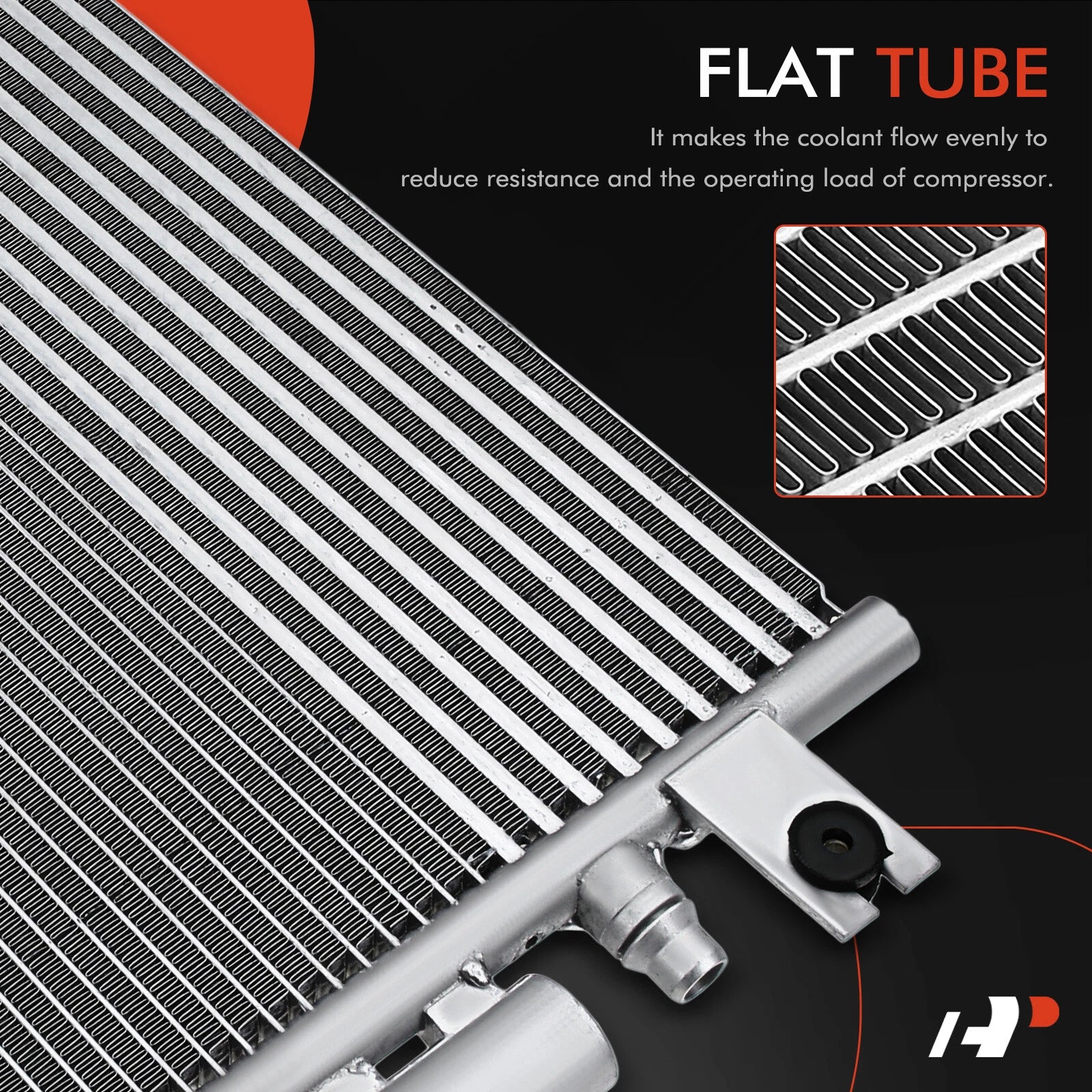 A/C Condenser with Receiver Drier for Jeep Cherokee (2019-2021)
