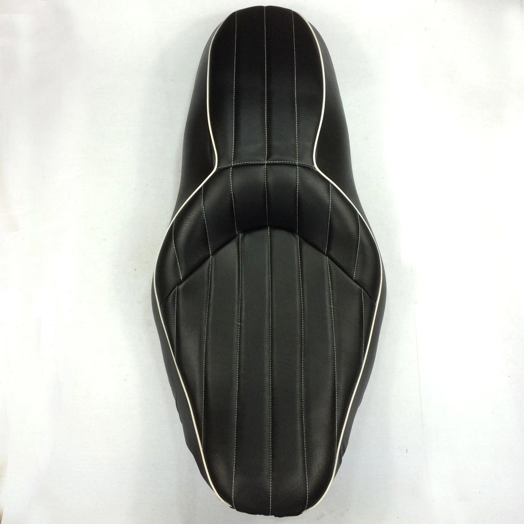 2X Vertical Stripes Seat for Harley FLHR FLHX (2007–2015)