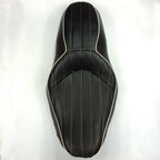 2X Vertical Stripes Seat for Harley FLHR FLHX (2007–2015)